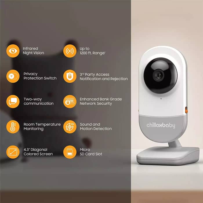 كاميرا مراقبة الرضيع - الصورة 3