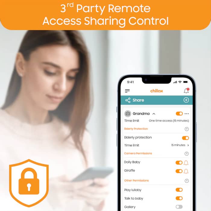 كاميرا مراقبة الرضيع - الصورة 8