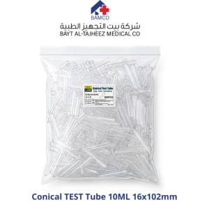 CONICAL TEST TUBE, 10ML, 16X102mm