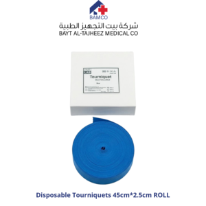 Disposable Tourniquets, 45X*2.5CM - ROLL