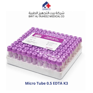 !MICRO TUBE EDTA K3, 0.5ML