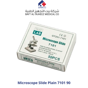MICROSCOPE SLIDES PLAIN 7101, 90°