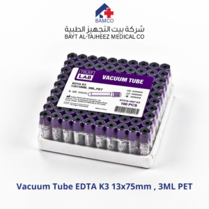 !VACUUM TUBE EDTA K3, 3ML, 13X75mm